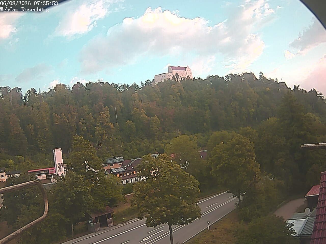 Archiv Foto Webcam Schloss Rosenburg