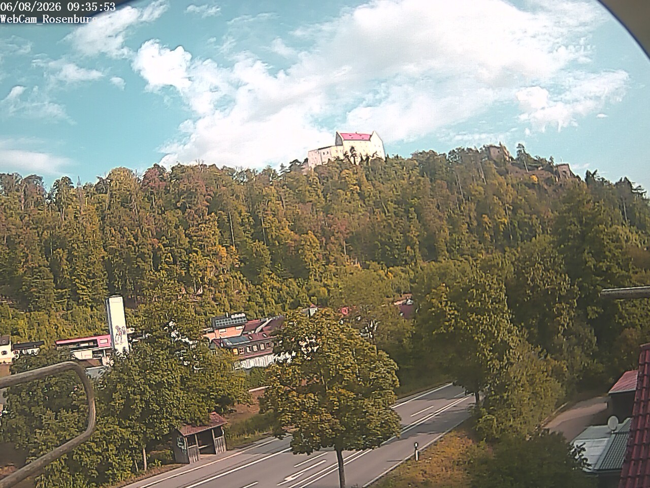 Archiv Foto Webcam Schloss Rosenburg