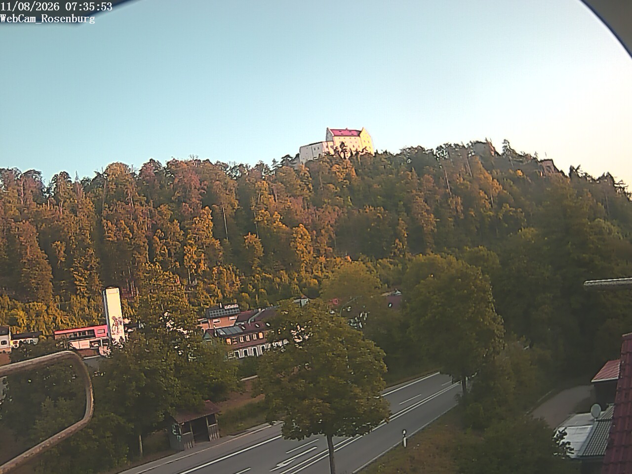 Archiv Foto Webcam Schloss Rosenburg