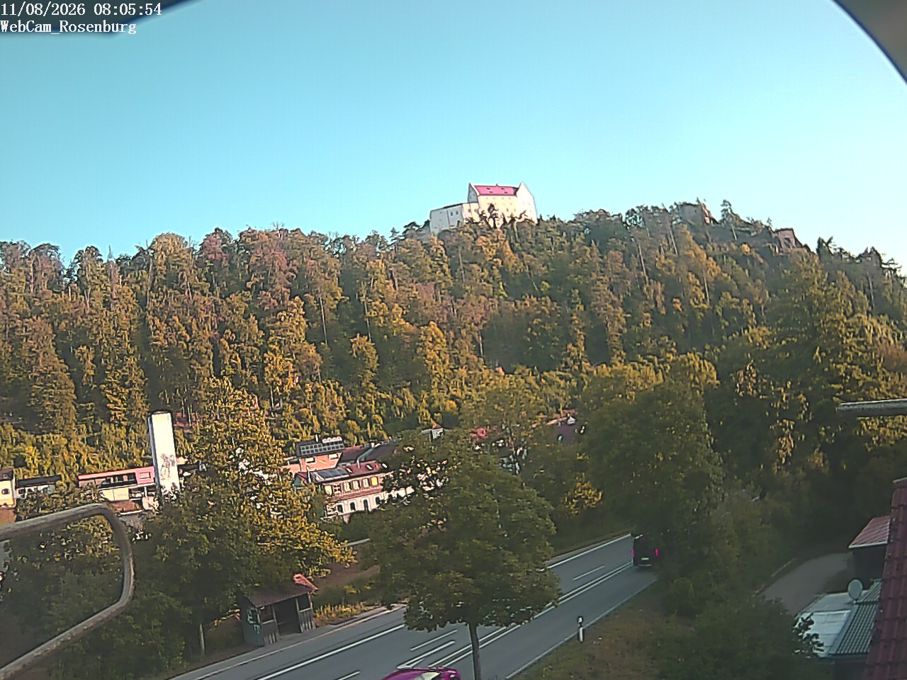 Archiv Foto Webcam Schloss Rosenburg
