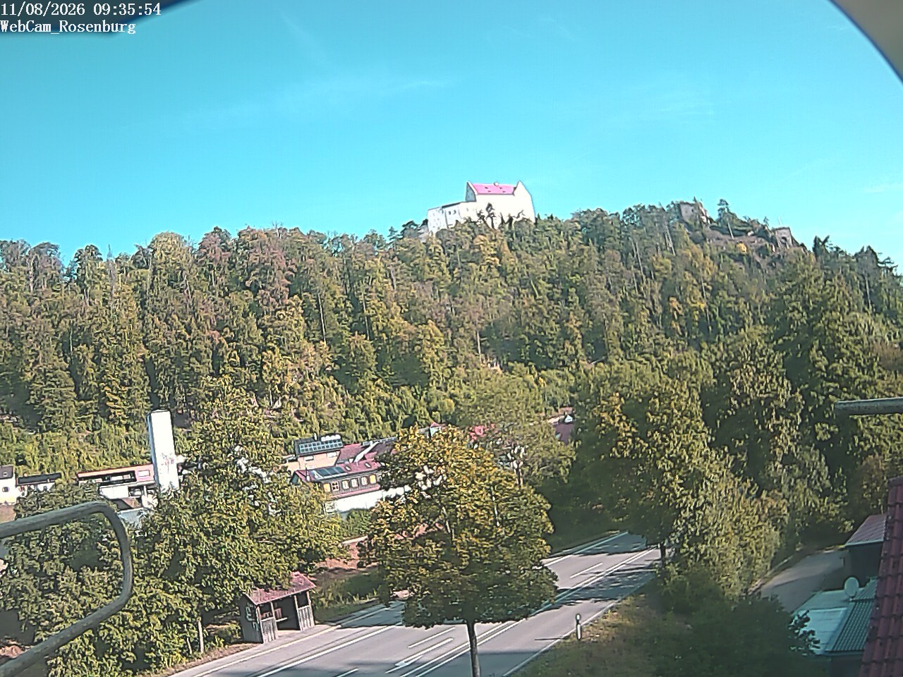 Archiv Foto Webcam Schloss Rosenburg