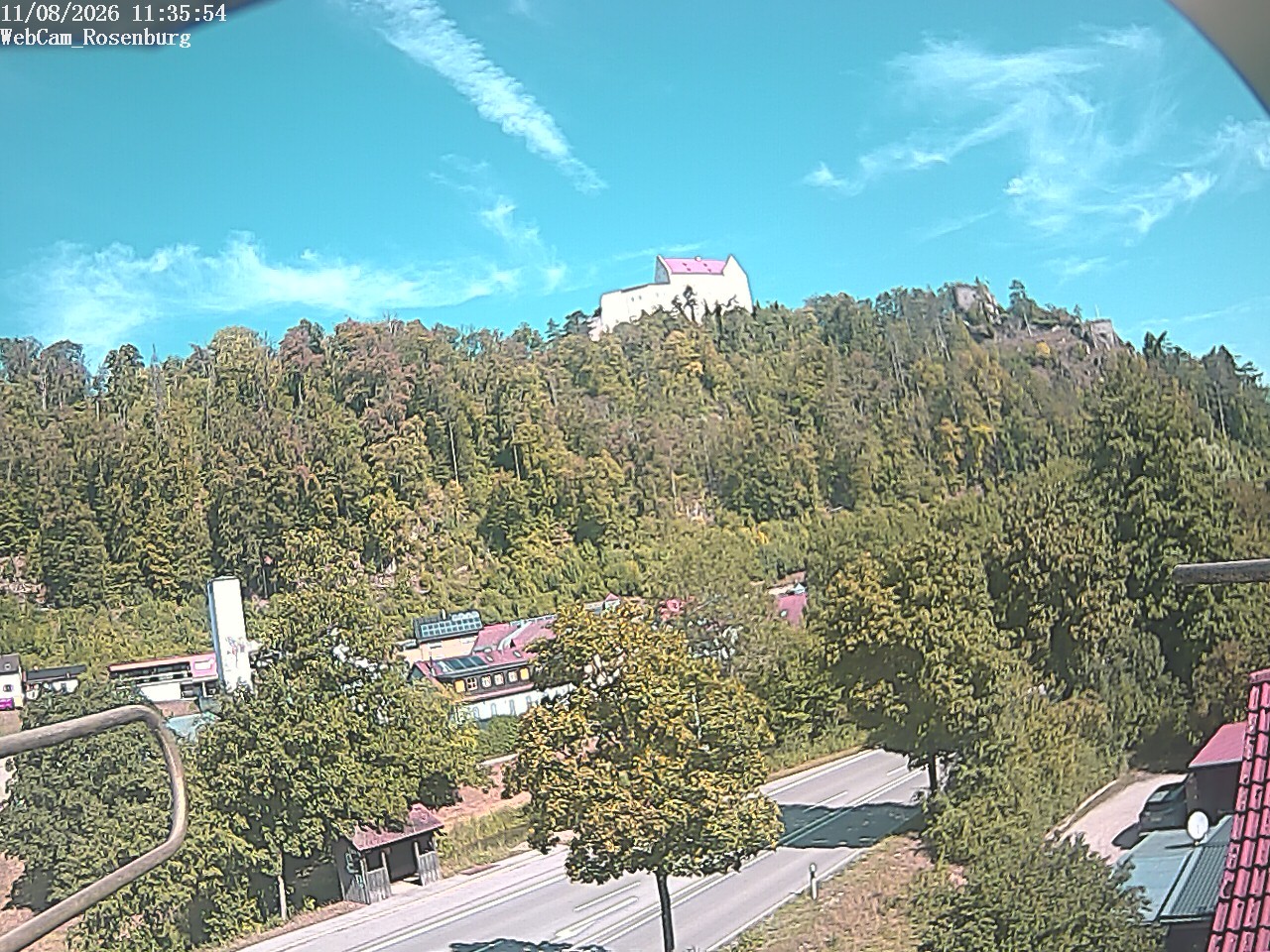 Archiv Foto Webcam Schloss Rosenburg