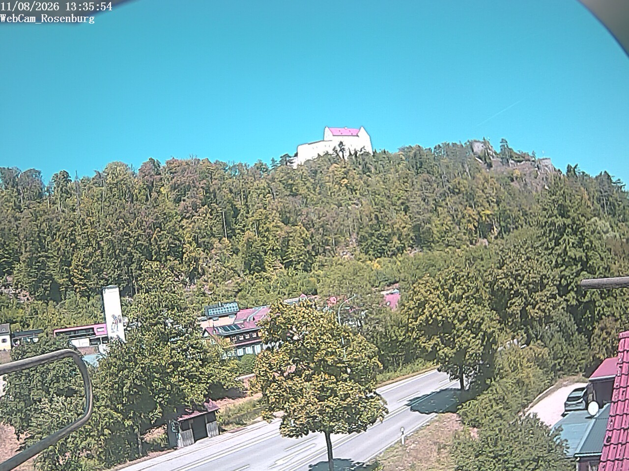 Archiv Foto Webcam Schloss Rosenburg