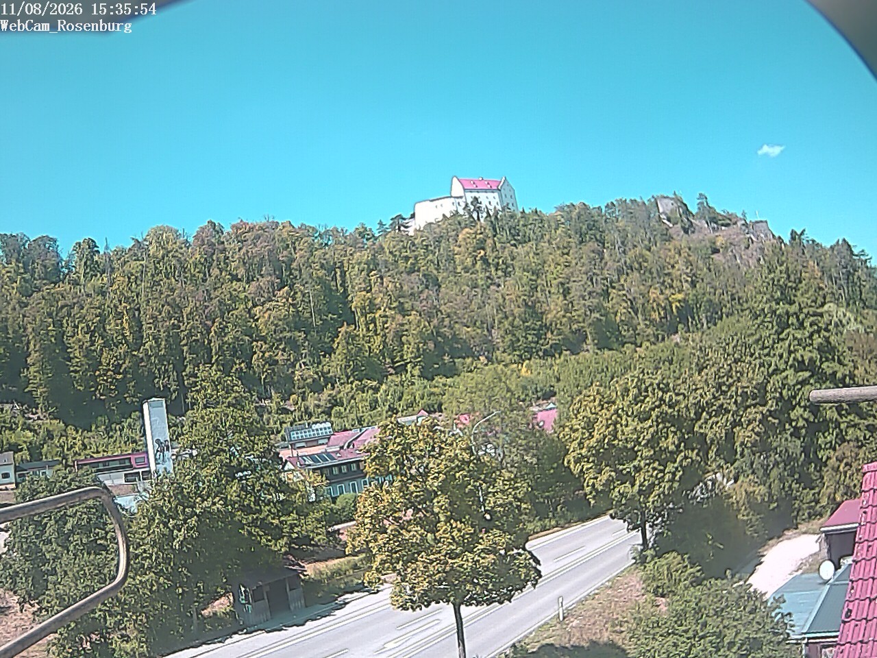 Archiv Foto Webcam Schloss Rosenburg