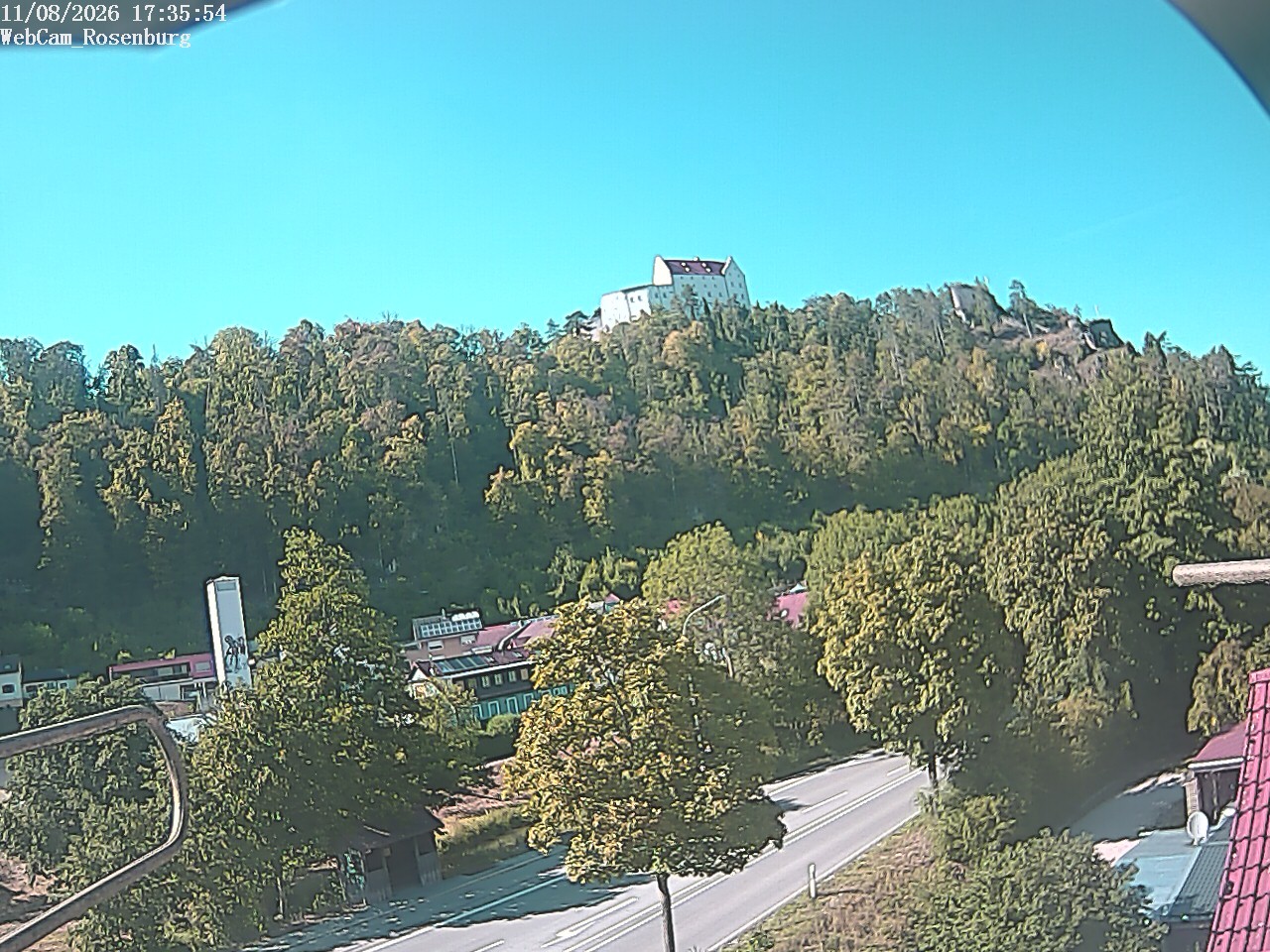 Archiv Foto Webcam Schloss Rosenburg