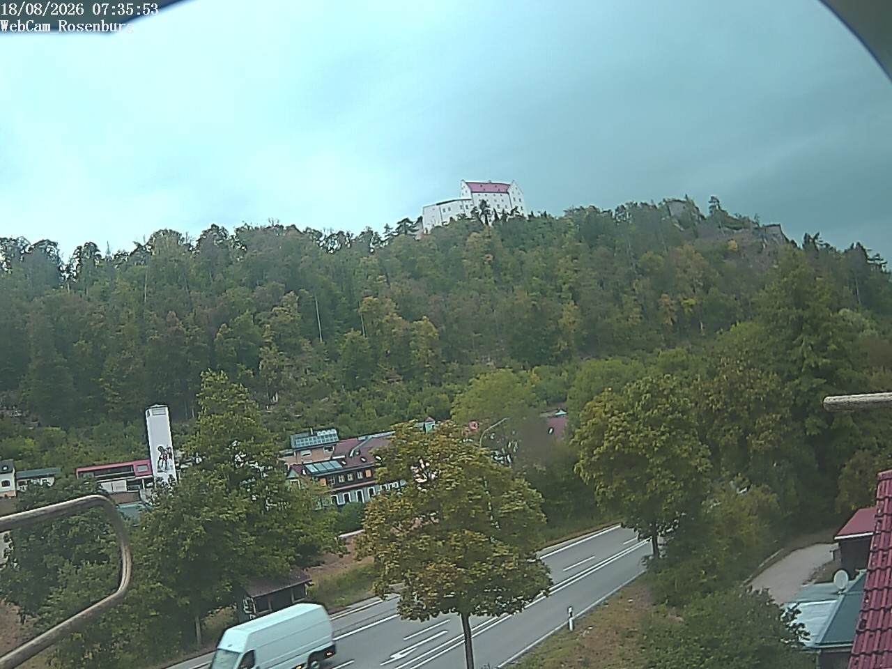 Archived image Webcam Rosenburg Castle