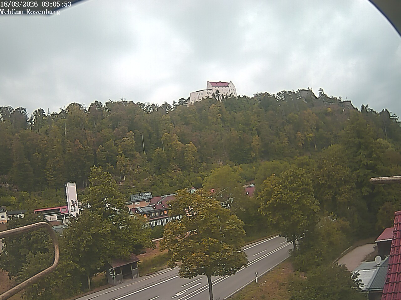 Archived image Webcam Rosenburg Castle