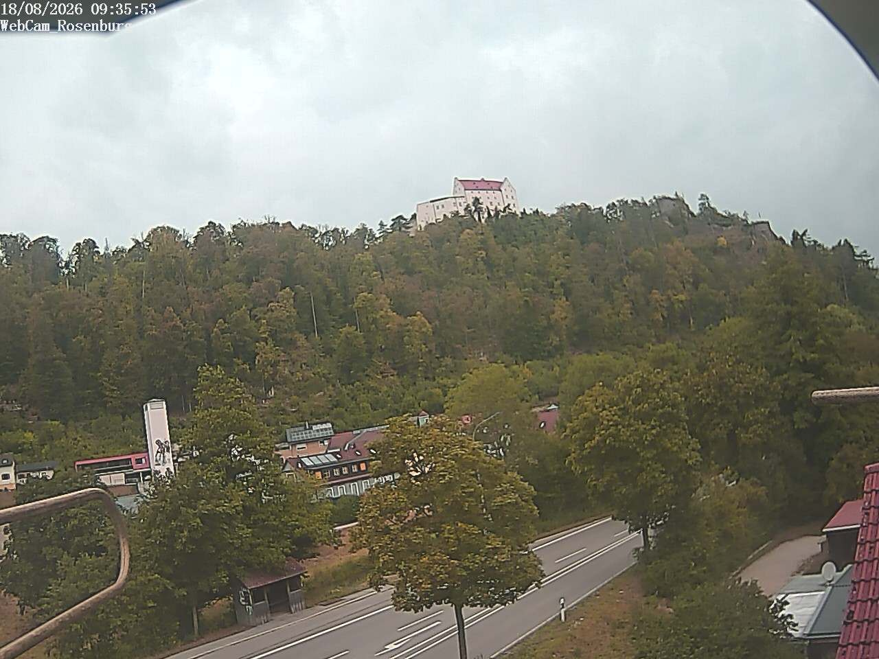 Archived image Webcam Rosenburg Castle