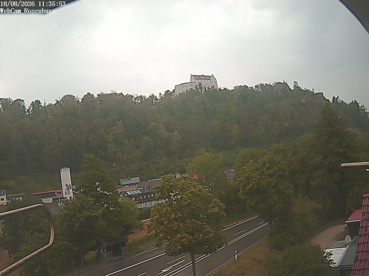 Archived image Webcam Rosenburg Castle