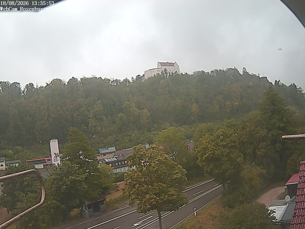 Archived image Webcam Rosenburg Castle
