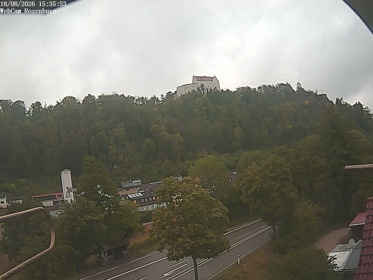 Archived image Webcam Rosenburg Castle