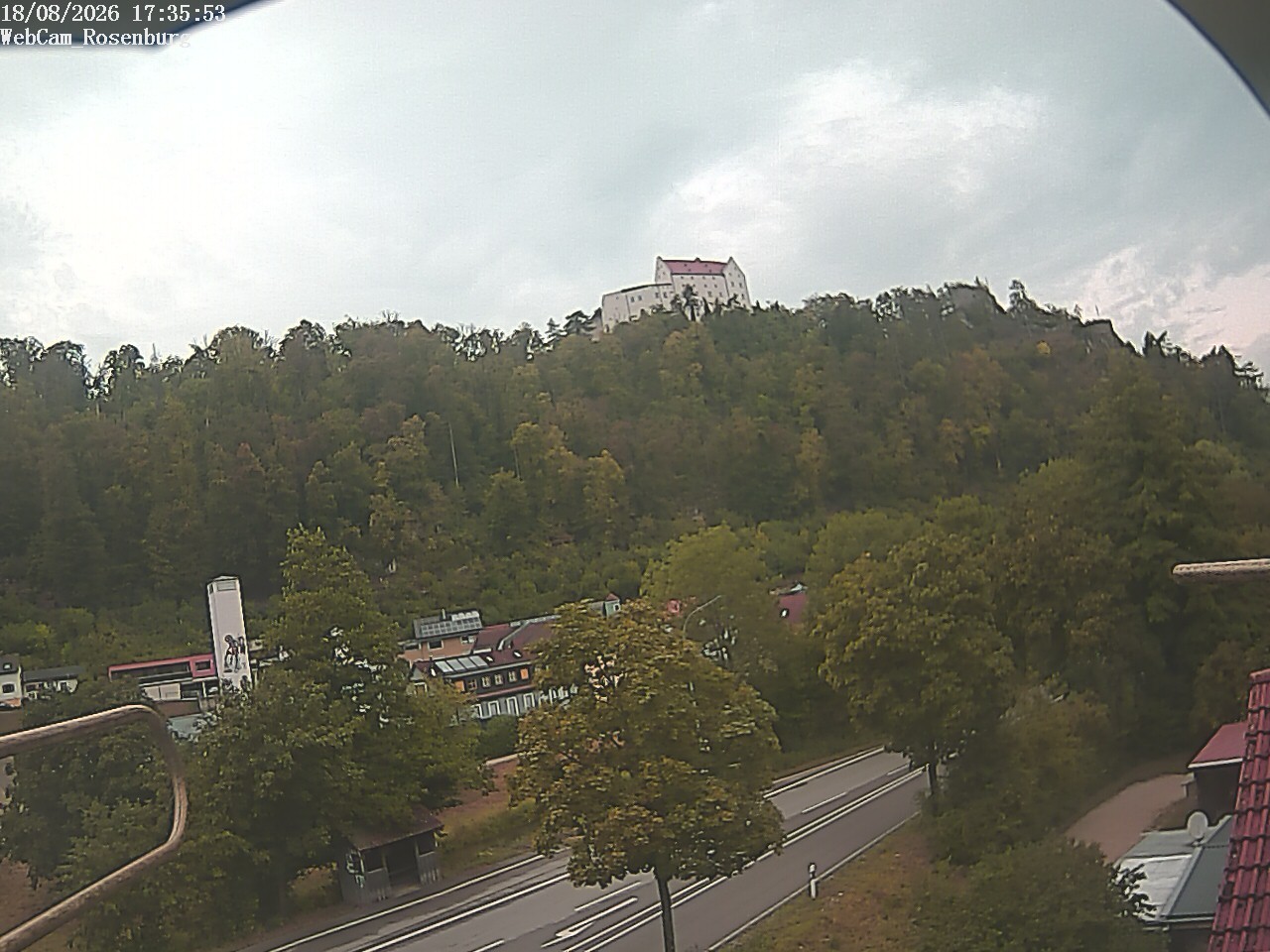 Archived image Webcam Rosenburg Castle
