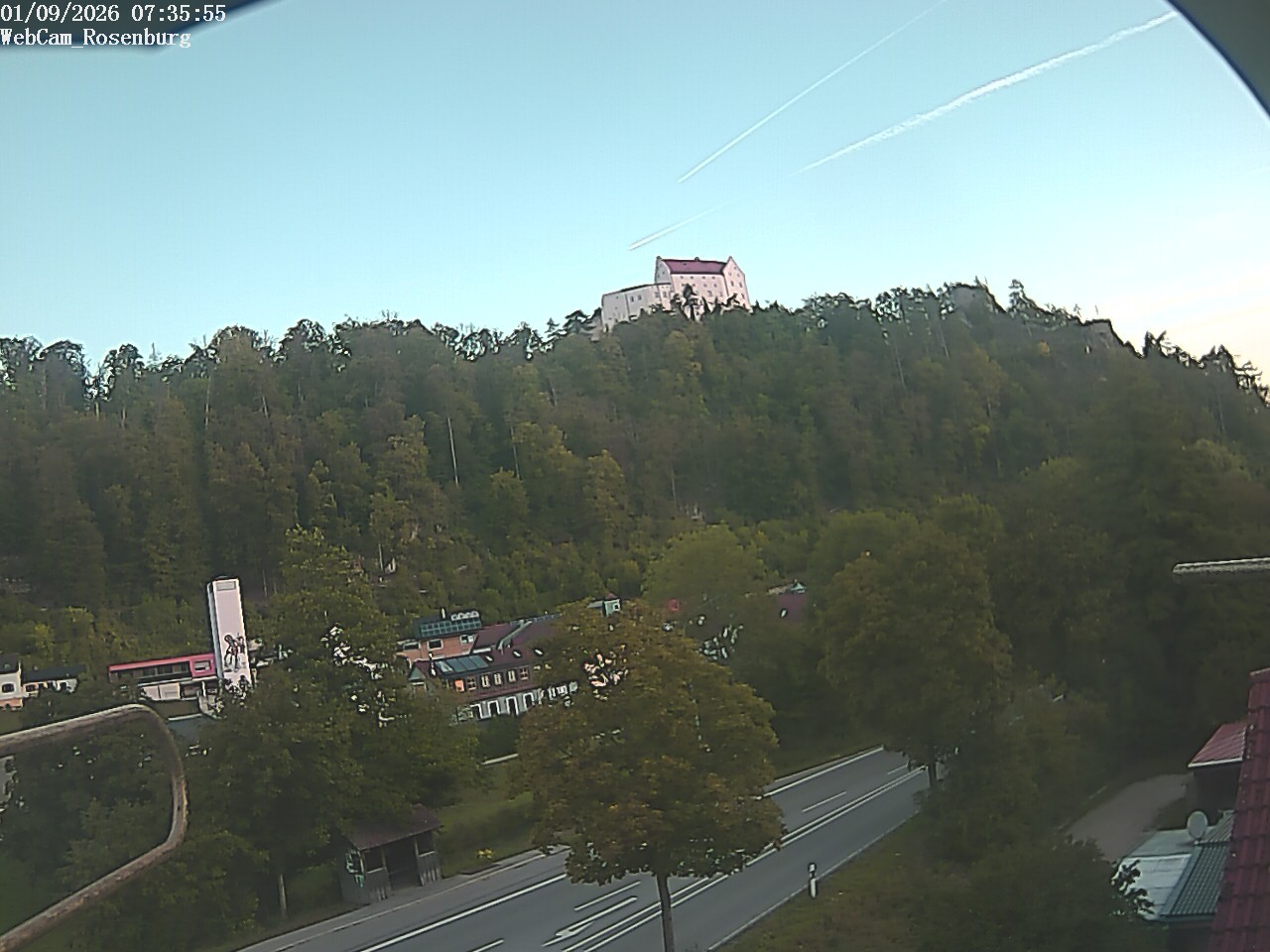Archiv Foto Webcam Schloss Rosenburg