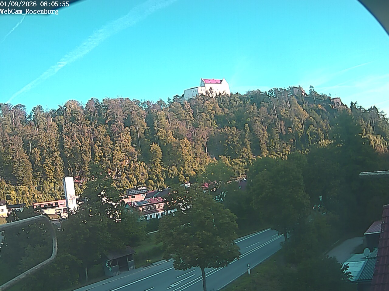 Archiv Foto Webcam Schloss Rosenburg
