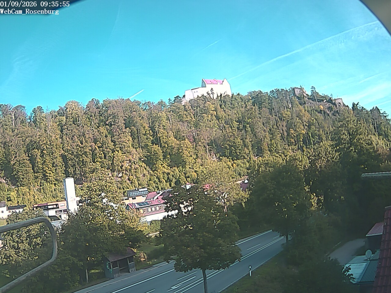 Archiv Foto Webcam Schloss Rosenburg