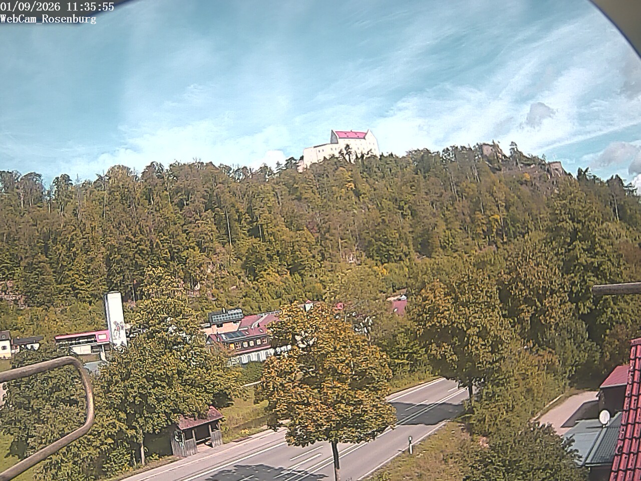 Archiv Foto Webcam Schloss Rosenburg