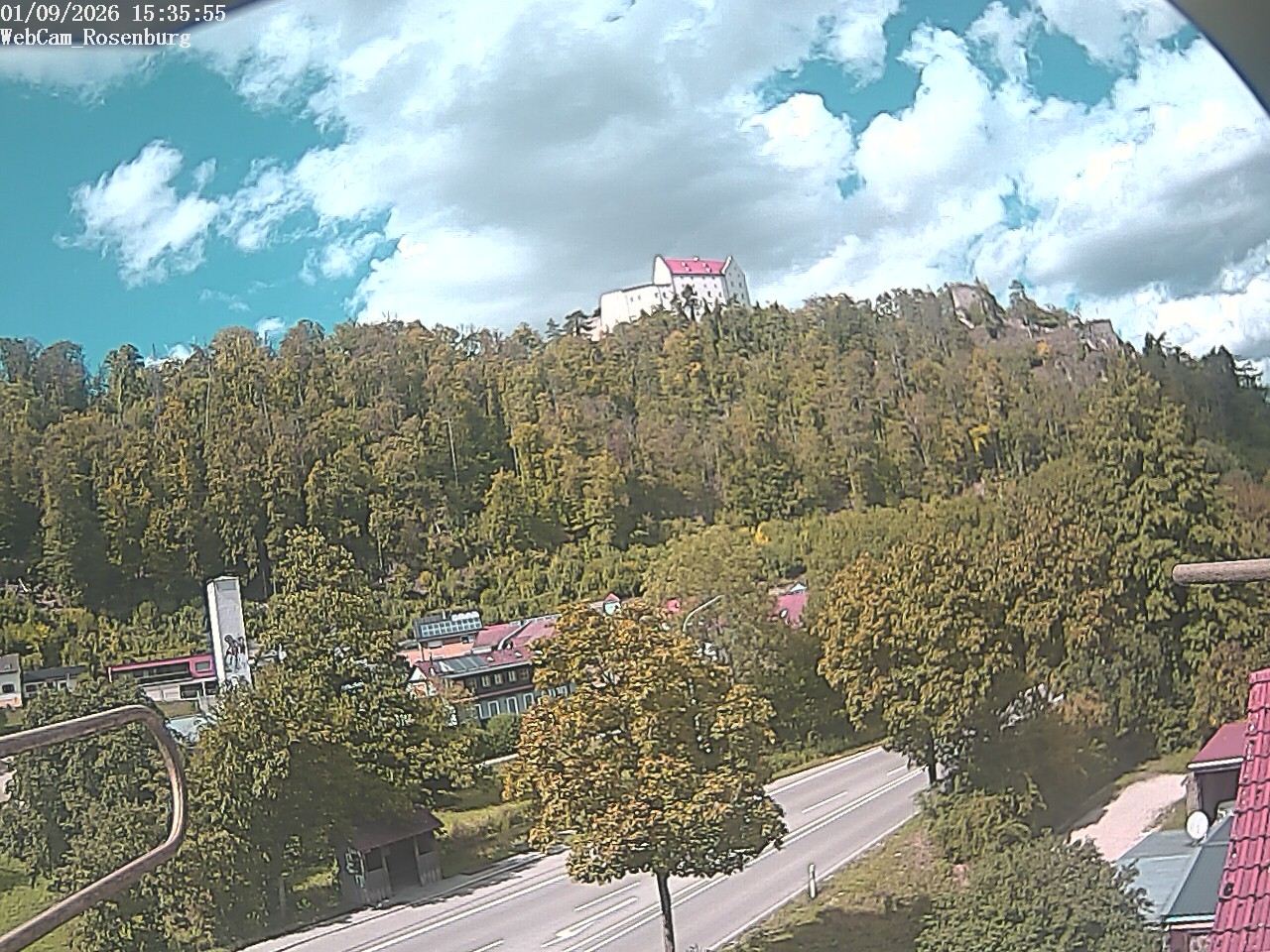 Archiv Foto Webcam Schloss Rosenburg