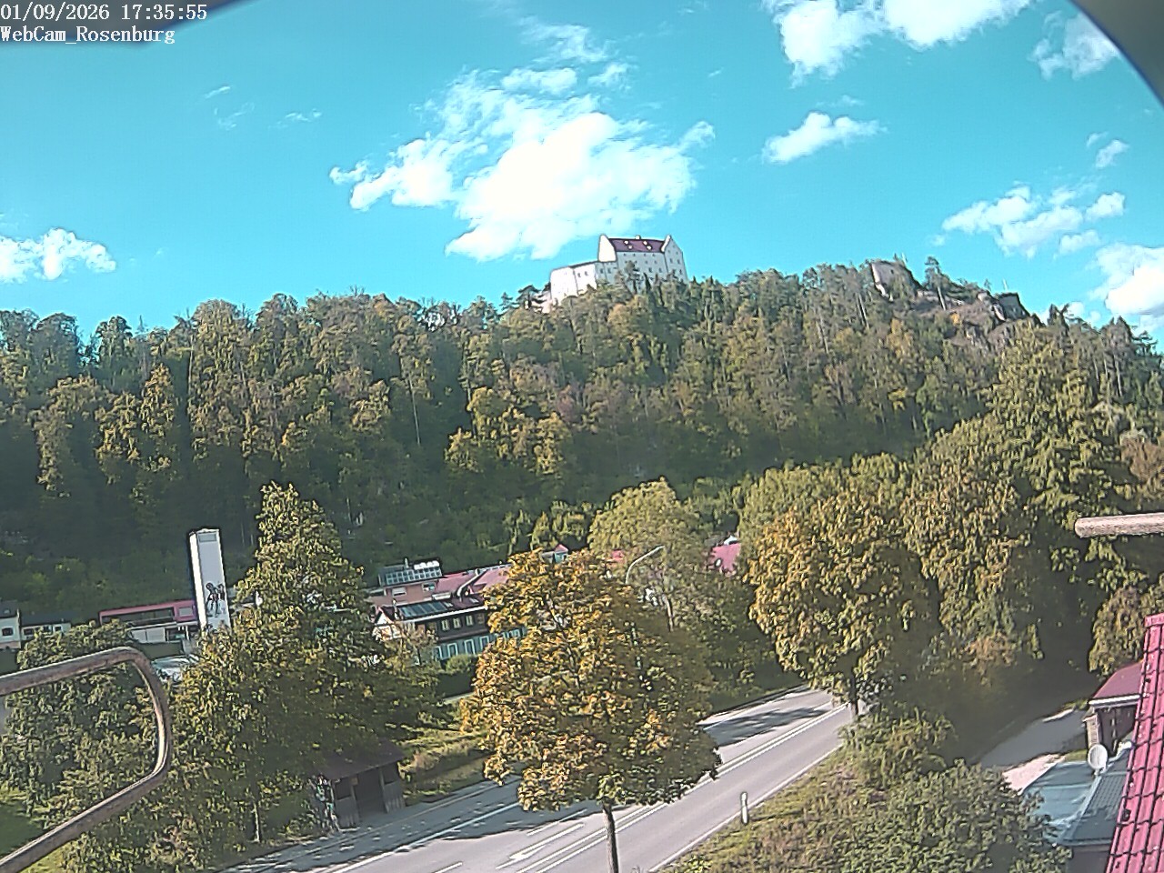 Archiv Foto Webcam Schloss Rosenburg