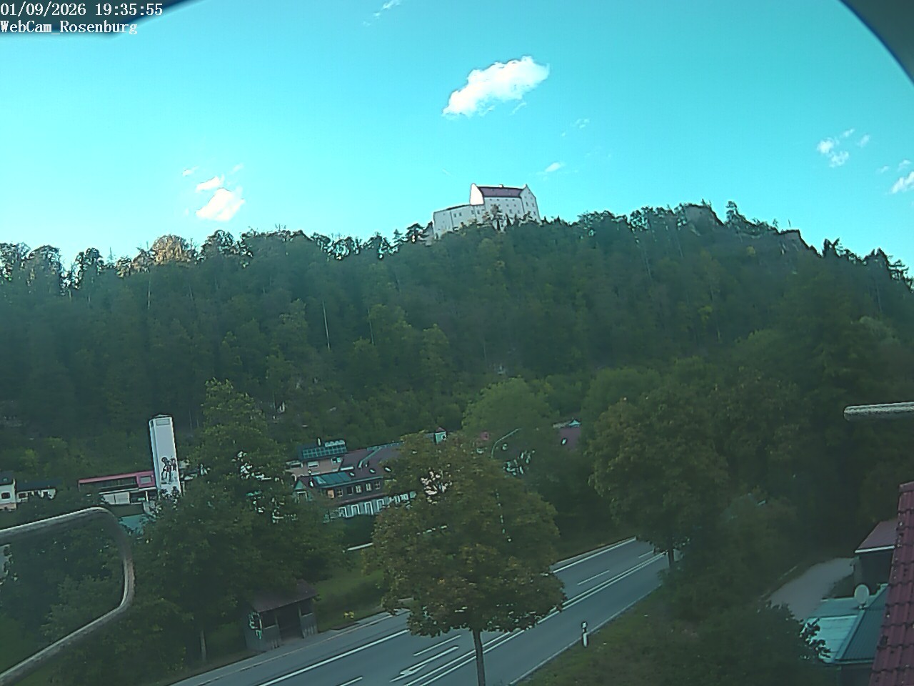 Archiv Foto Webcam Schloss Rosenburg