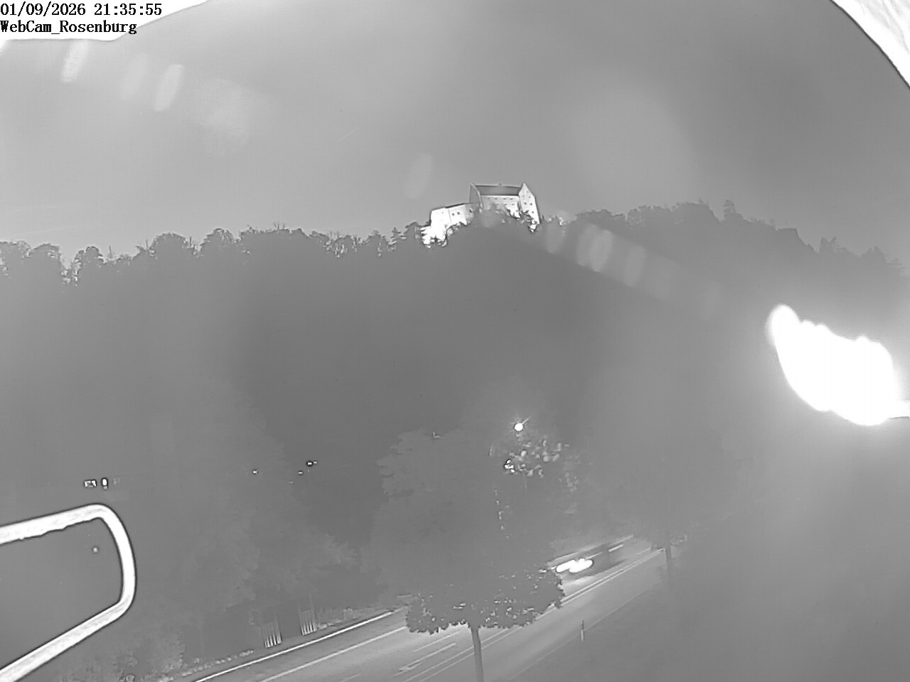Archiv Foto Webcam Schloss Rosenburg