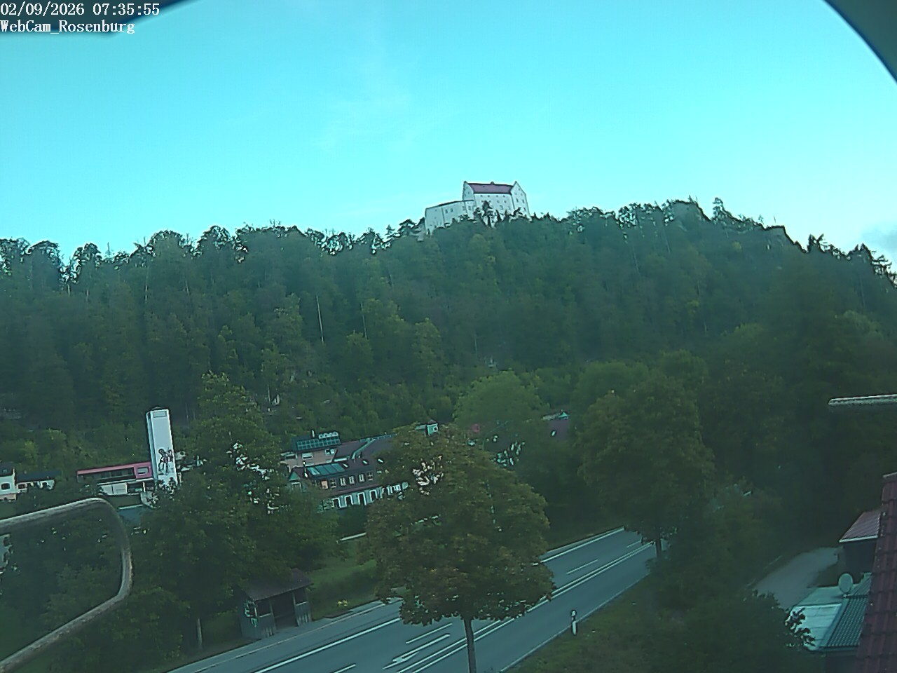 Archived image Webcam Rosenburg Castle