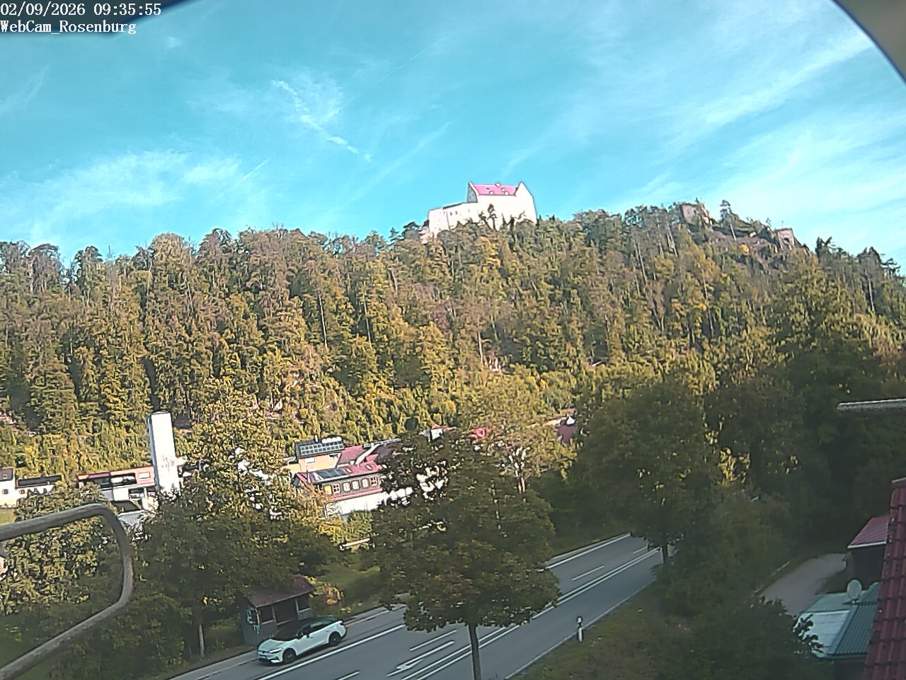 Archived image Webcam Rosenburg Castle