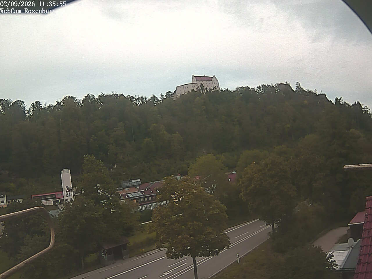 Archived image Webcam Rosenburg Castle