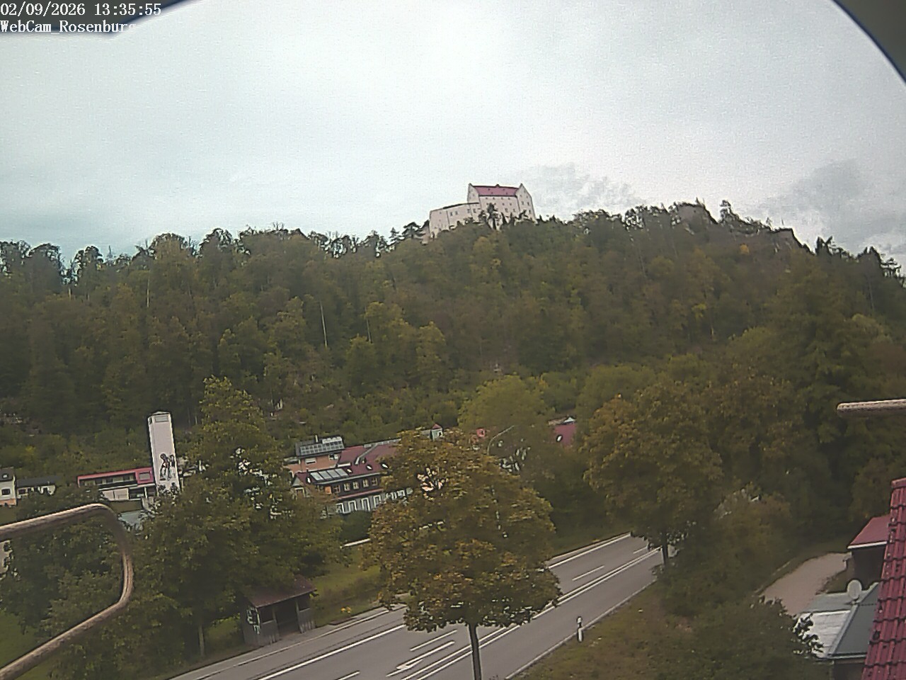 Archived image Webcam Rosenburg Castle