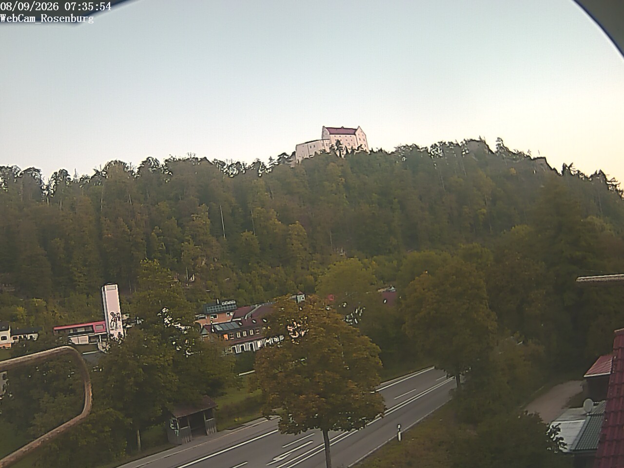 Archiv Foto Webcam Schloss Rosenburg
