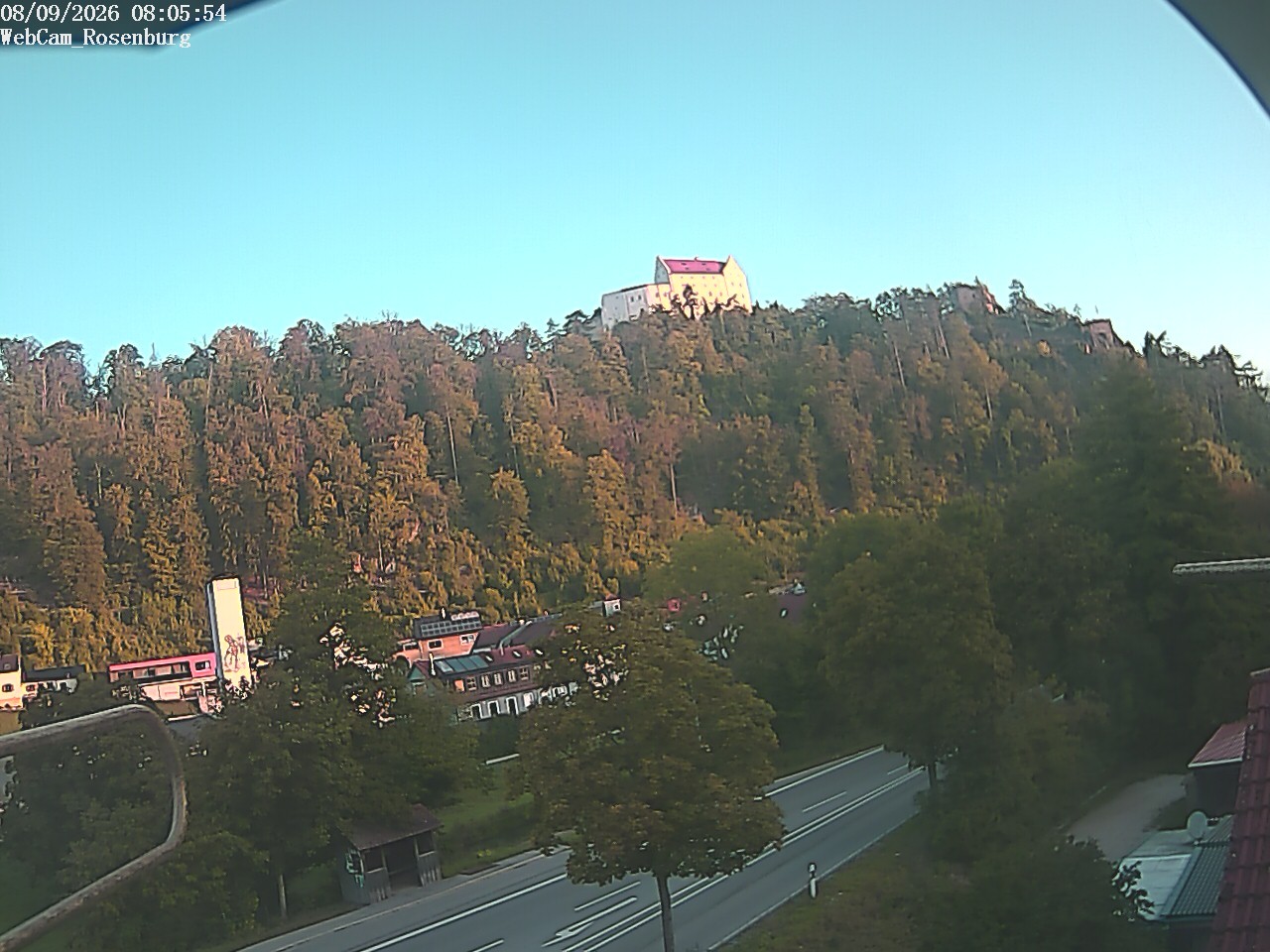 Archiv Foto Webcam Schloss Rosenburg