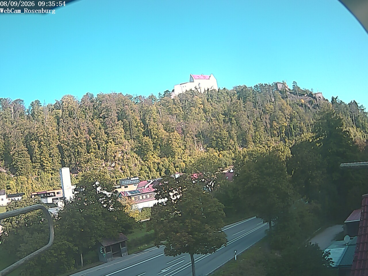 Archiv Foto Webcam Schloss Rosenburg