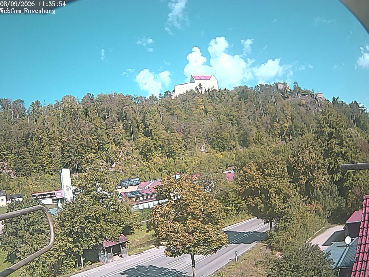 Archiv Foto Webcam Schloss Rosenburg