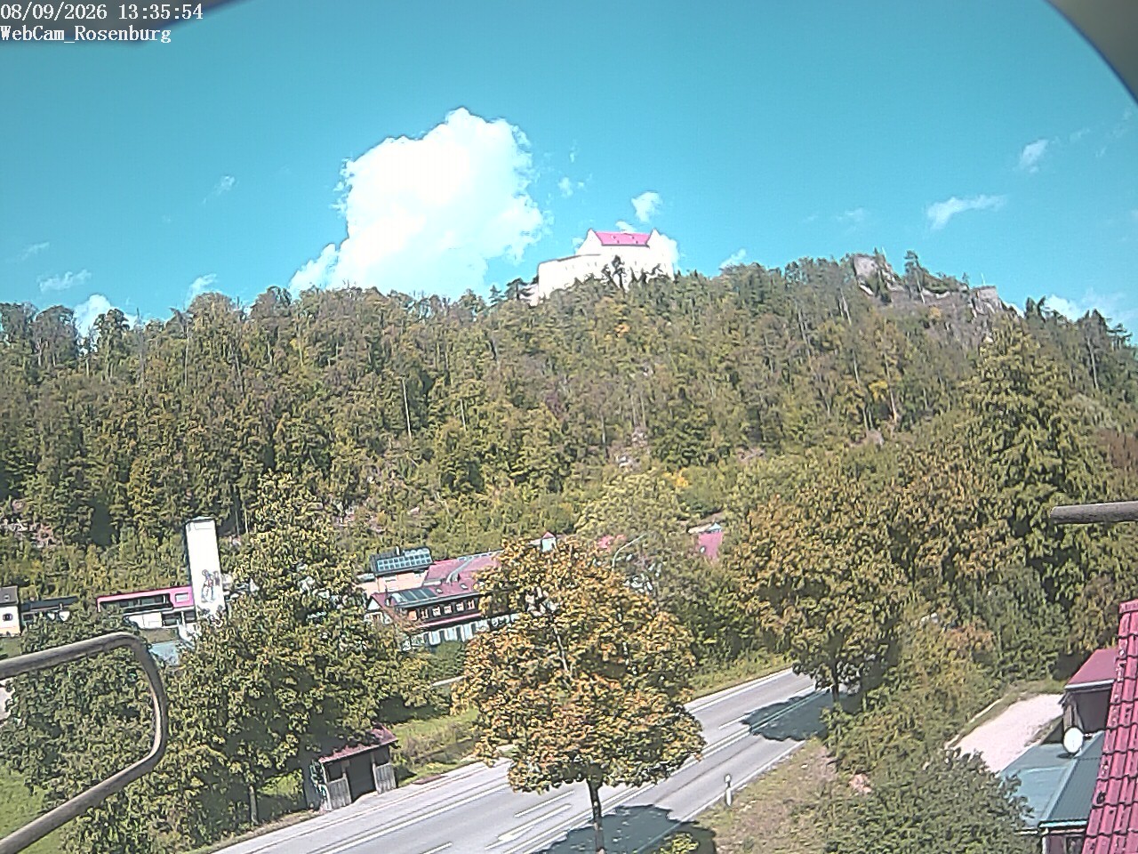 Archiv Foto Webcam Schloss Rosenburg