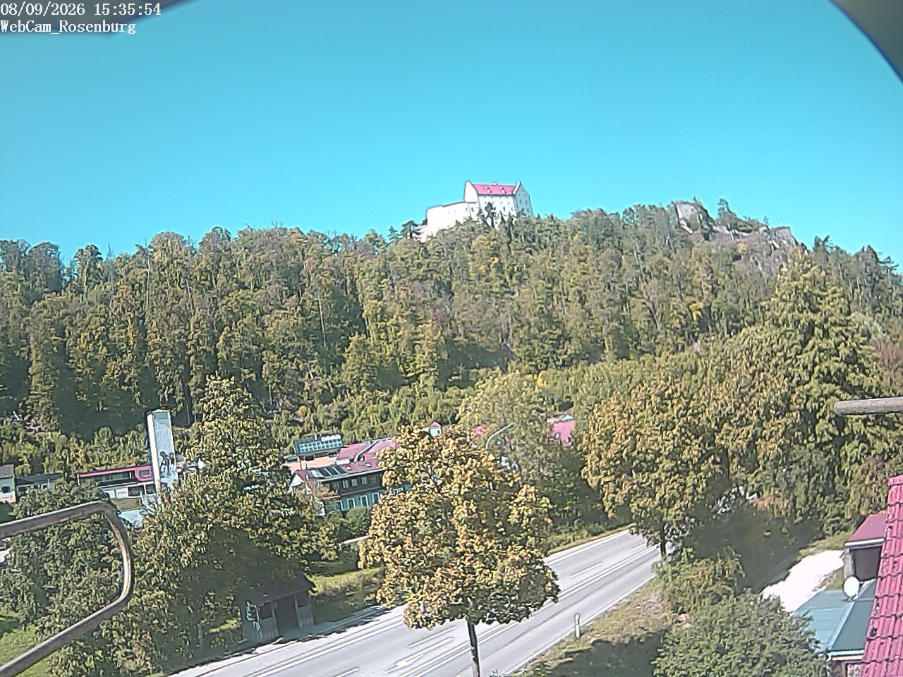 Archiv Foto Webcam Schloss Rosenburg
