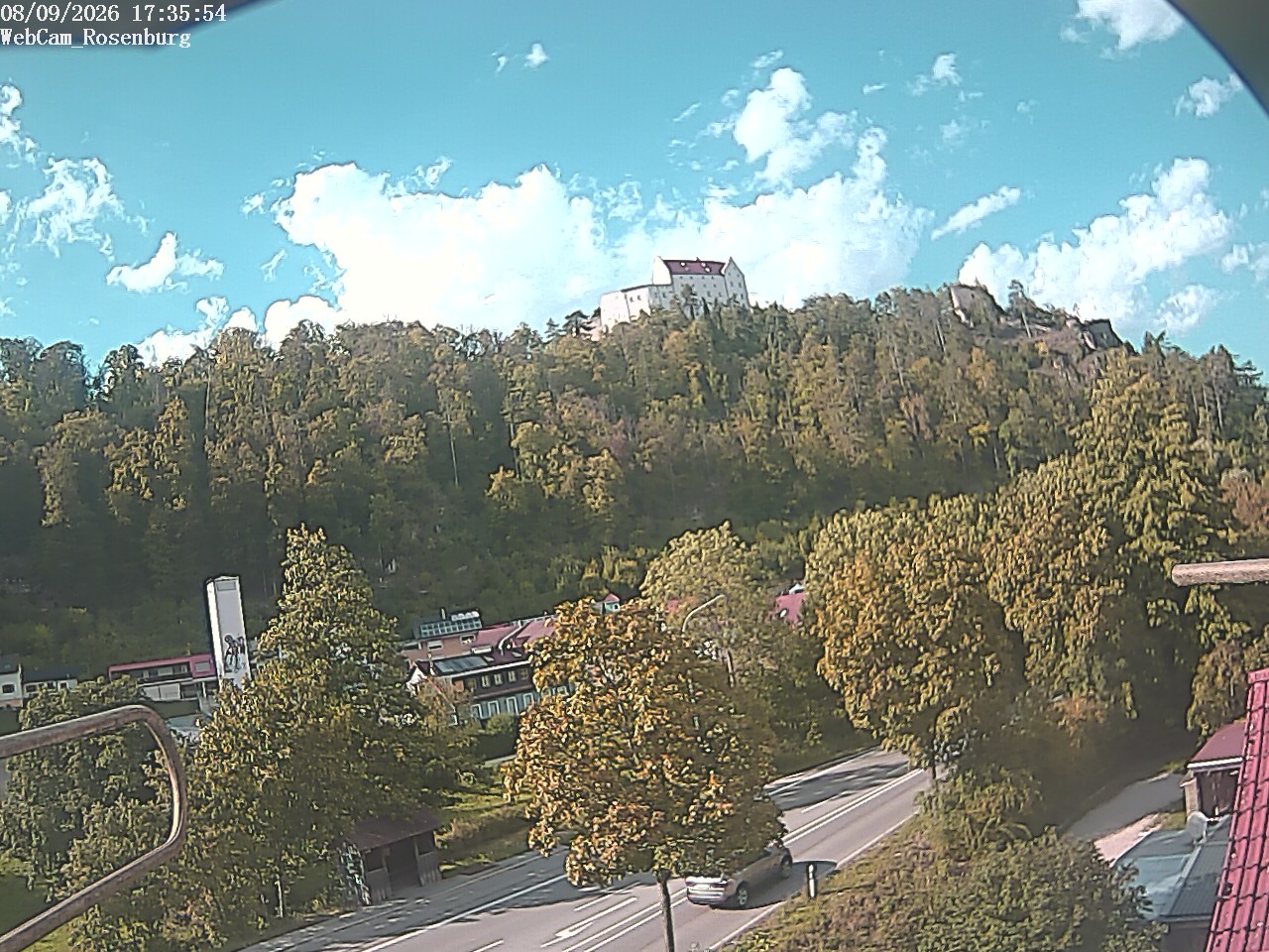Archiv Foto Webcam Schloss Rosenburg