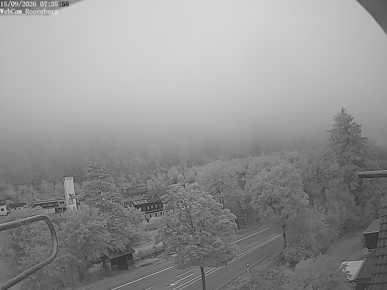 Archiv Foto Webcam Schloss Rosenburg