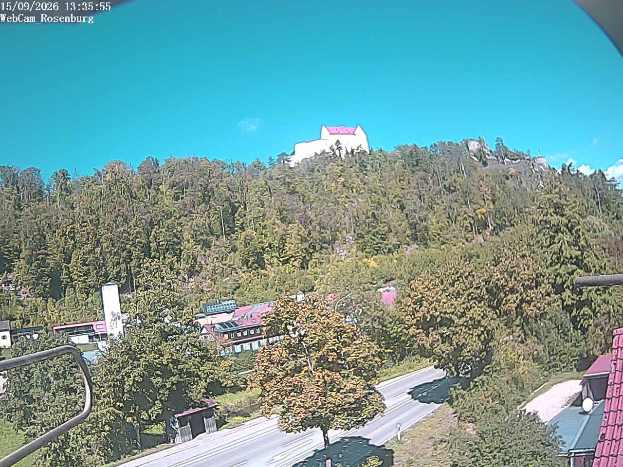 Archiv Foto Webcam Schloss Rosenburg