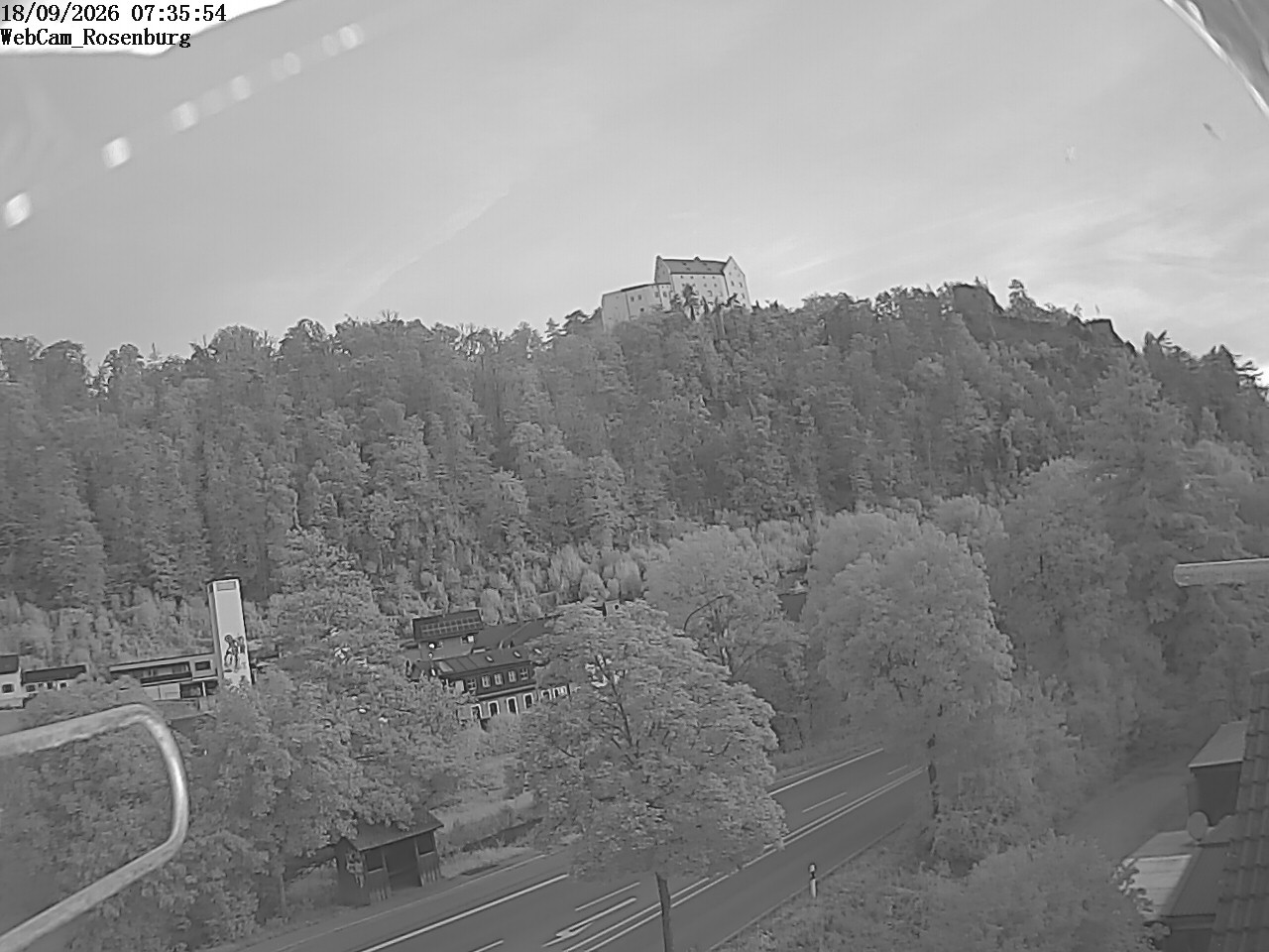 Archiv Foto Webcam Schloss Rosenburg