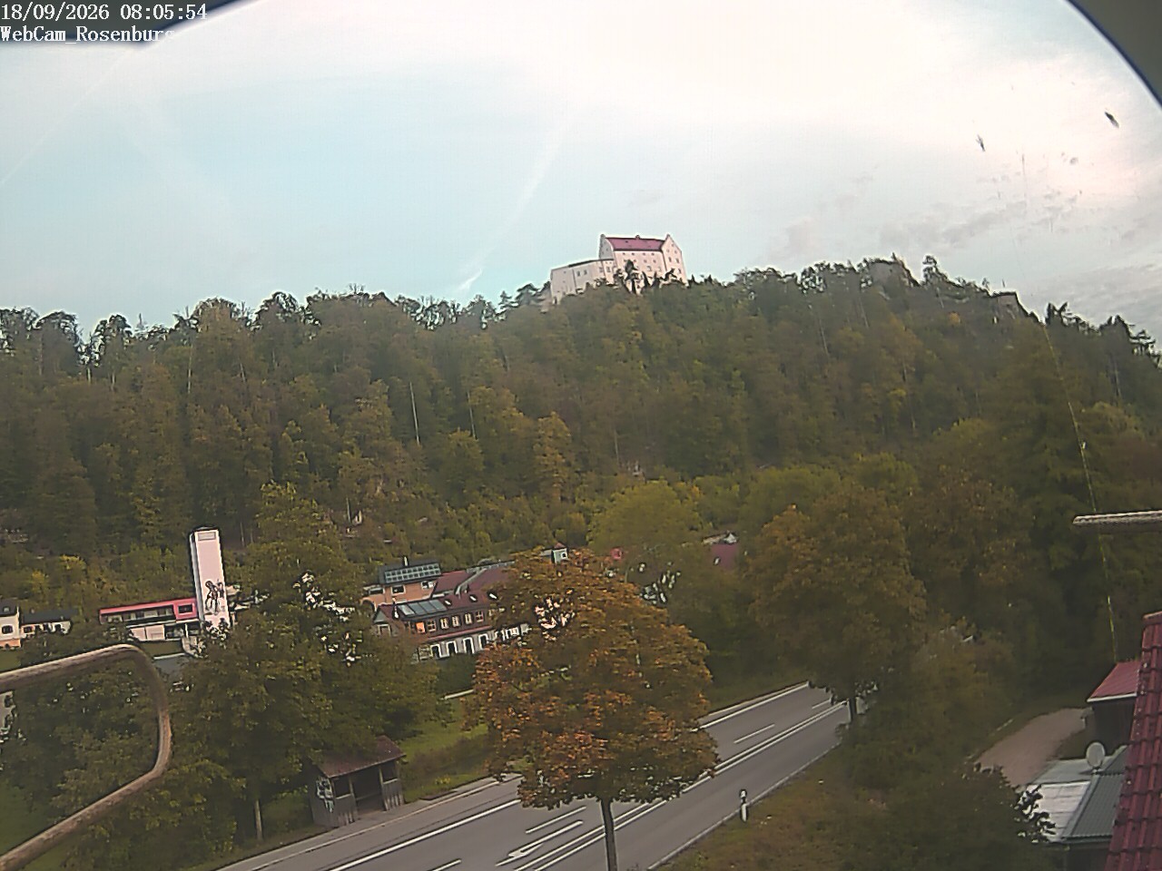 Archiv Foto Webcam Schloss Rosenburg