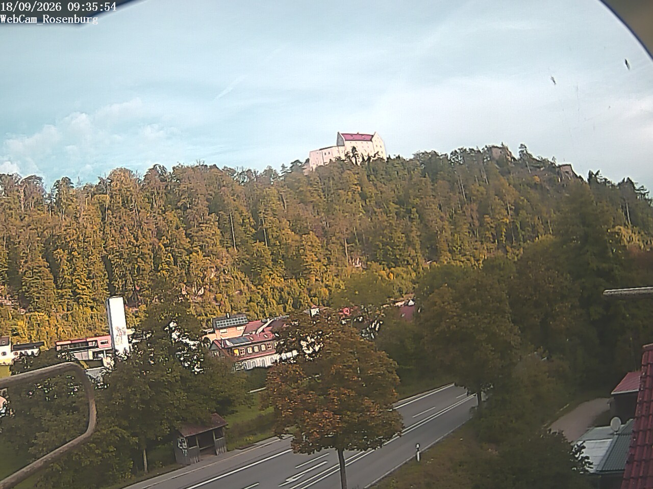 Archiv Foto Webcam Schloss Rosenburg