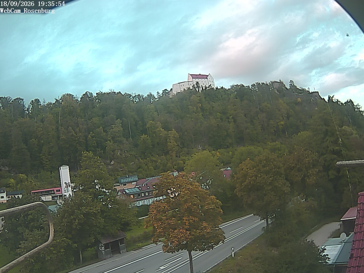 Archiv Foto Webcam Schloss Rosenburg