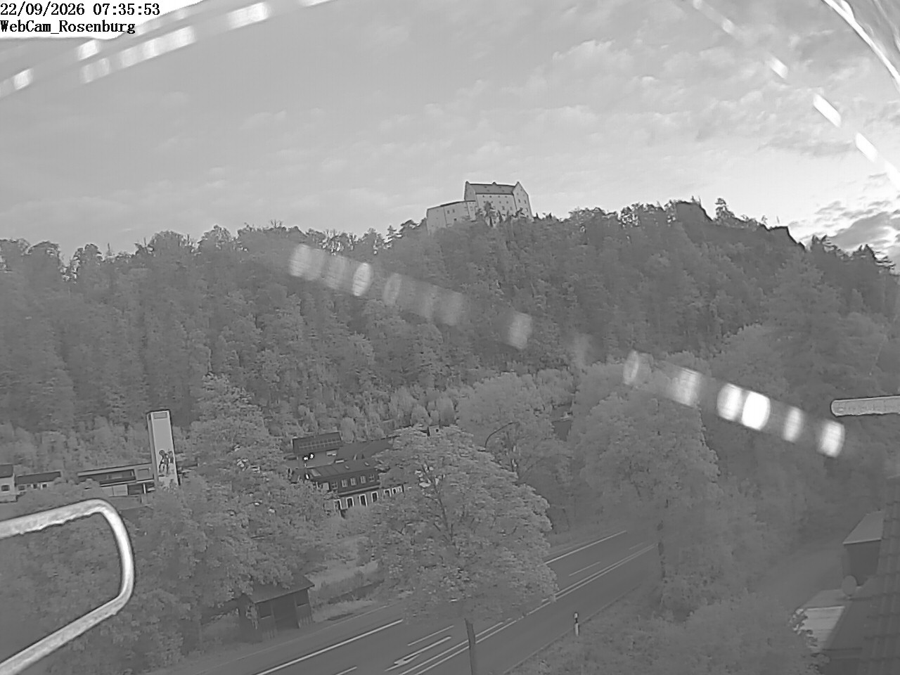 Archiv Foto Webcam Schloss Rosenburg