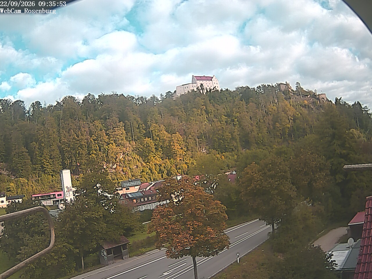 Archiv Foto Webcam Schloss Rosenburg