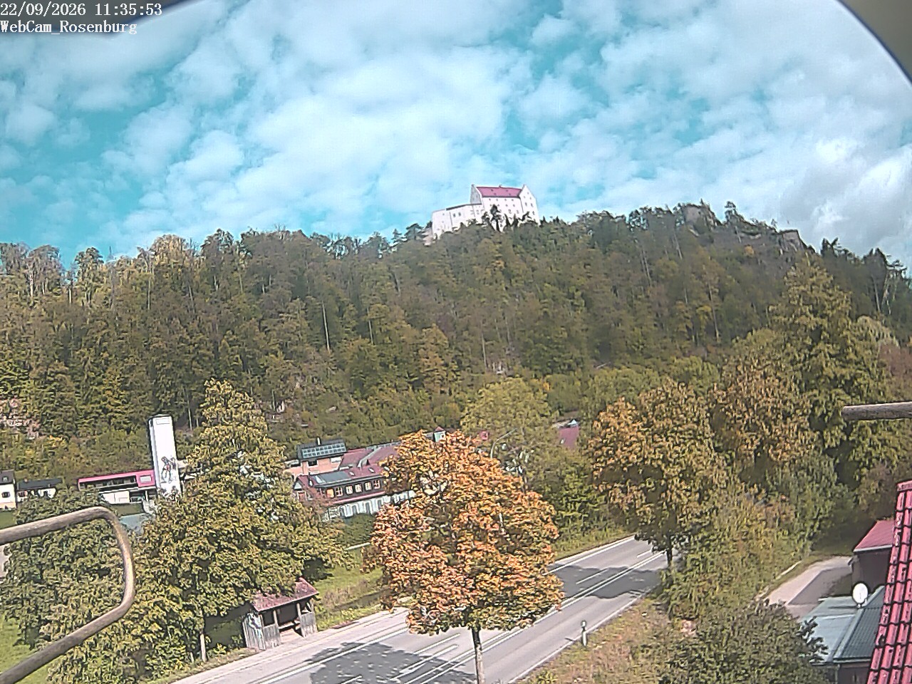 Archiv Foto Webcam Schloss Rosenburg