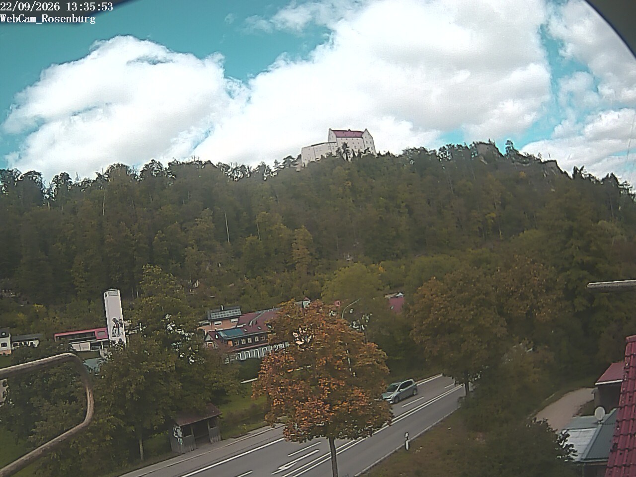 Archiv Foto Webcam Schloss Rosenburg