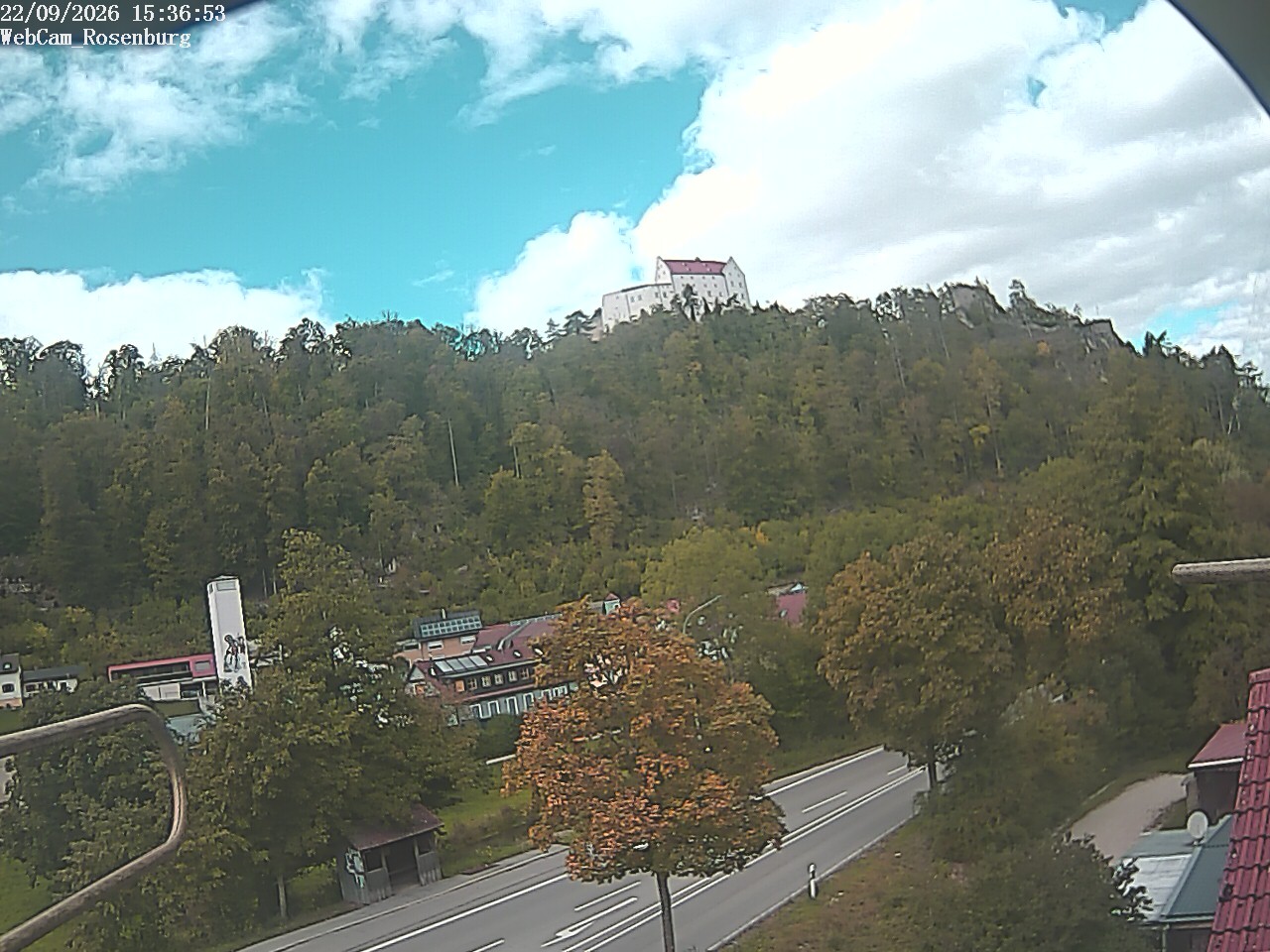 Archiv Foto Webcam Schloss Rosenburg