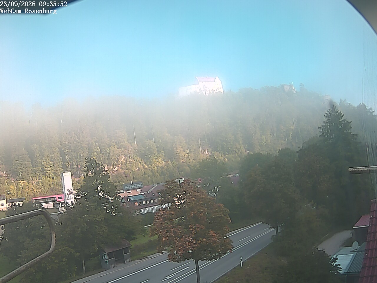 Archiv Foto Webcam Schloss Rosenburg