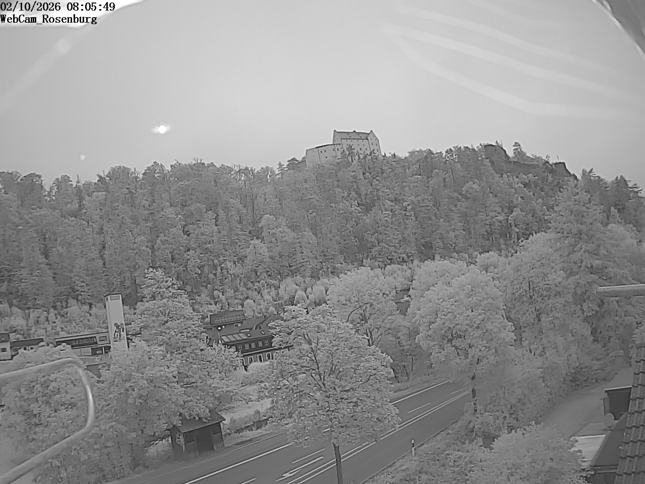 Archived image Webcam Rosenburg Castle