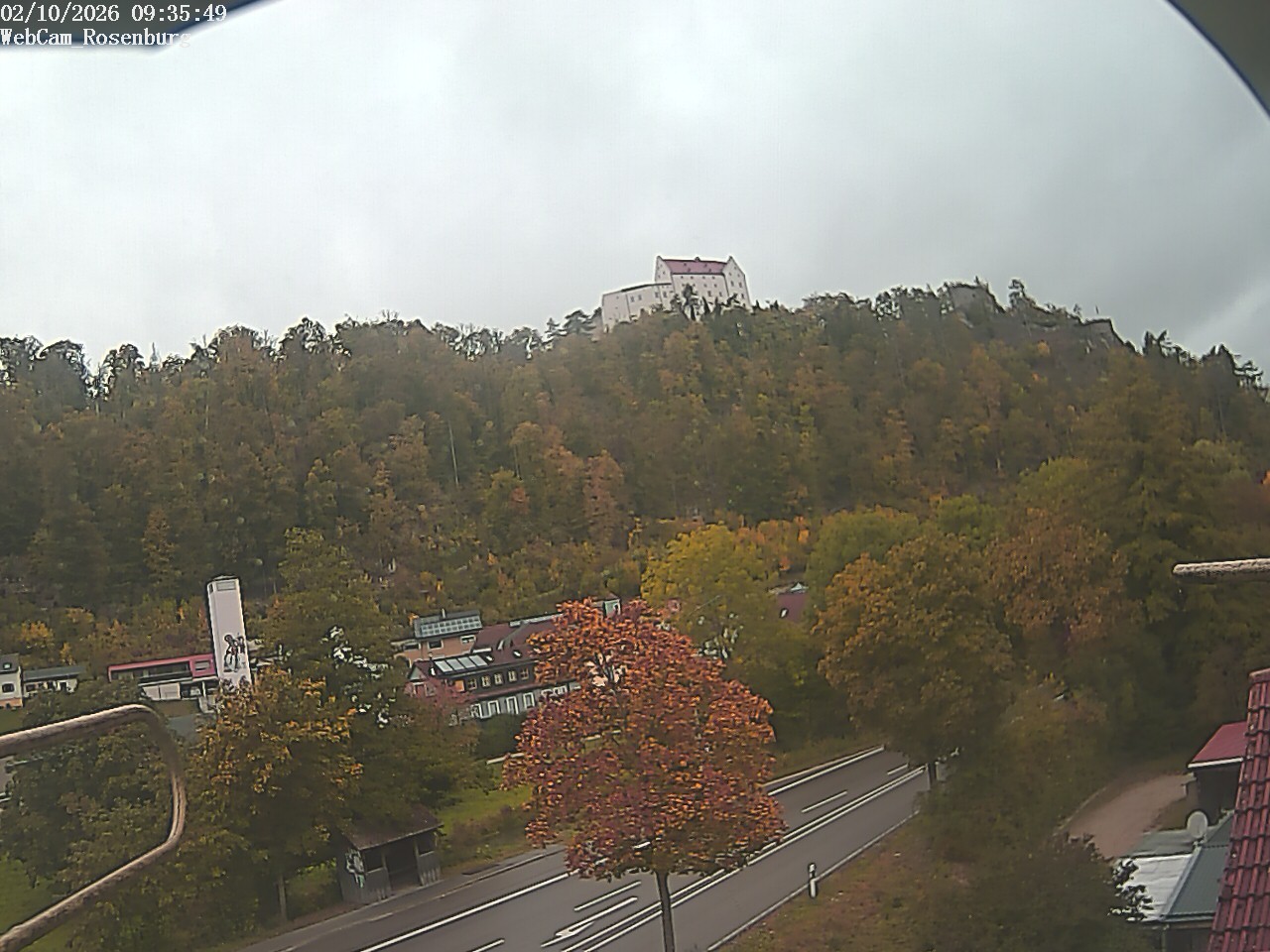 Archived image Webcam Rosenburg Castle