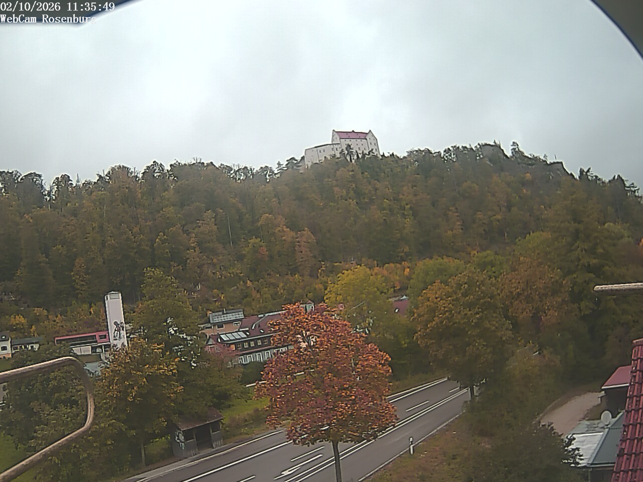 Archived image Webcam Rosenburg Castle